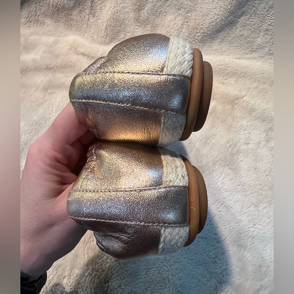 Rose Gold FitFlop espadrilles size 6 - Picture 5 of 5